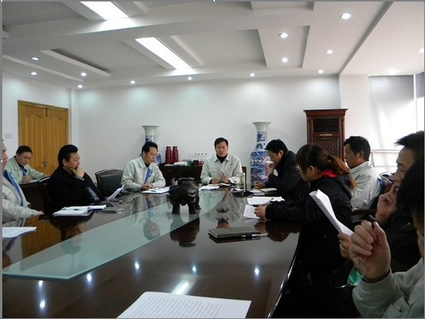 DG视讯股份全体党员十八大精神学习会
