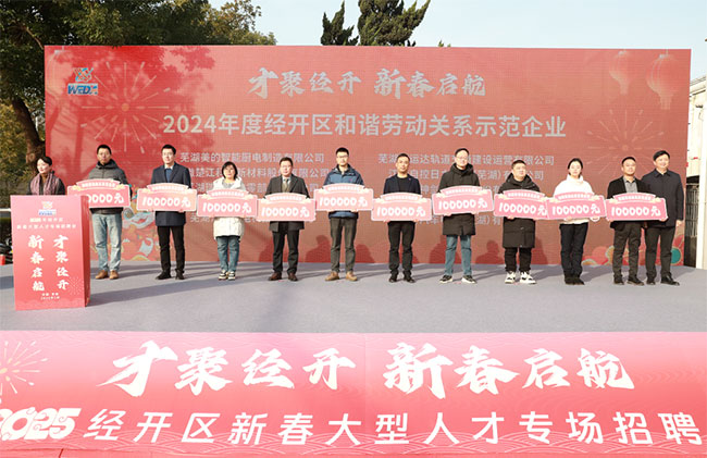 DG视讯股份荣获“和谐劳动关系示范企业”称号